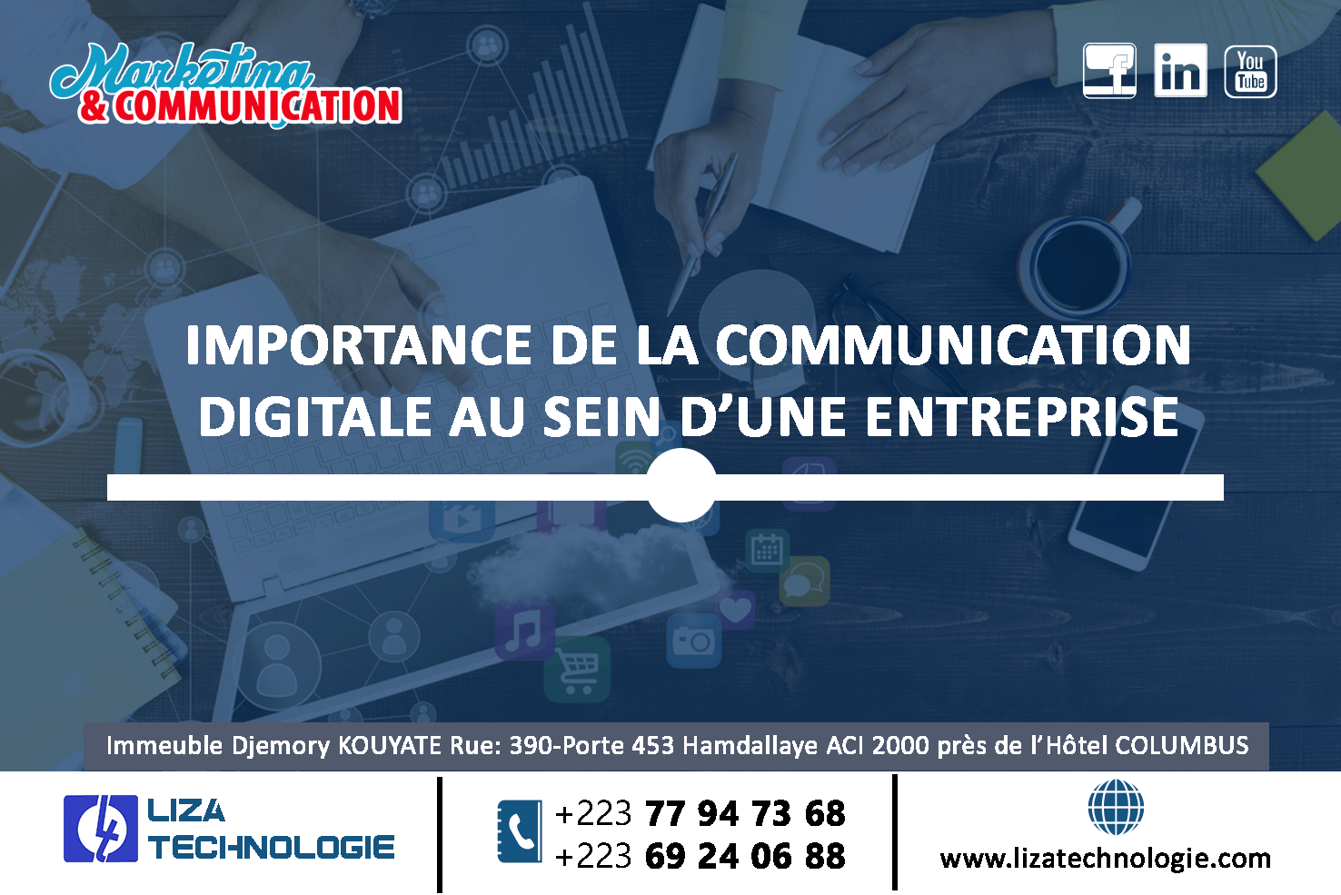 You are currently viewing IMPORTANCE DE LA COMMUNICATION DIGITAL AU SEIN D’UNE ENTREPRISE