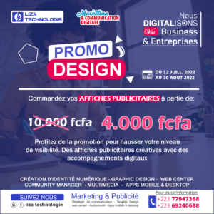 Lire la suite à propos de l’article PROMO: AFFICHE PUB DESIGN