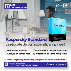 Lire la suite à propos de l’article Découvrez Kaspersky Standard – La sécurité de vos appareils, simplifiée !